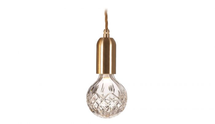 Lee Broom - Crystal Bulb Hanglamp messing Top Merken Winkel
